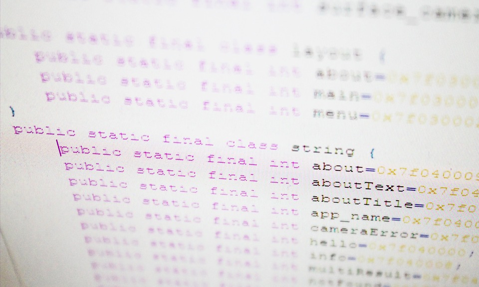 vue de programmation