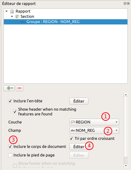 ajout groupe de champs